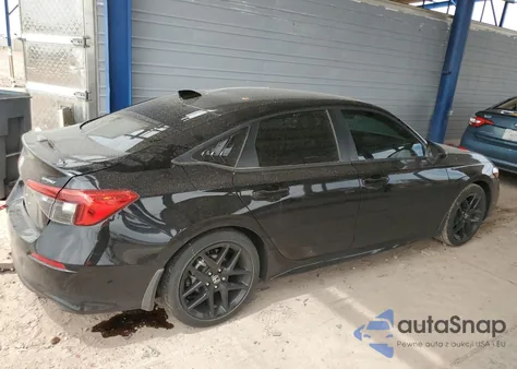 2024 Honda Civic Sport из США, поврежденный, VIN 2HGFE2F55RH571648